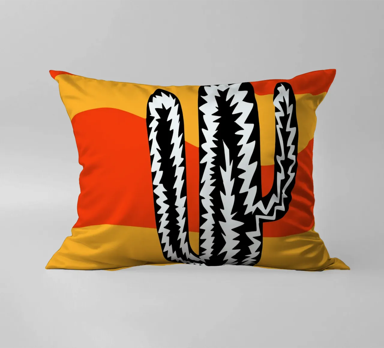 Cactus eclettico var. 2 cuscino da Little Dean