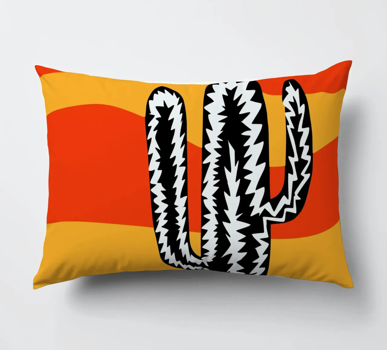 Cactus eclettico var. 2 cuscino da Little Dean