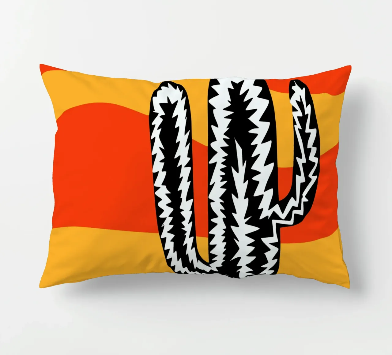 Cactus eclettico var. 2 cuscino da Little Dean