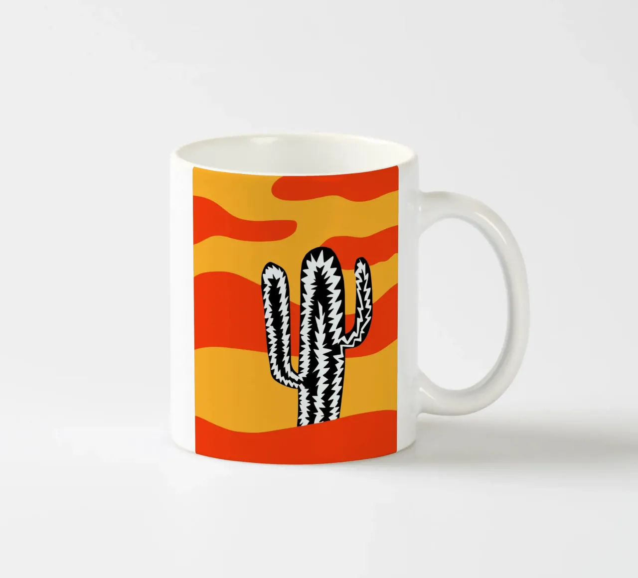 Cactus eclettico var. 2 tazza in ceramica da Little Dean