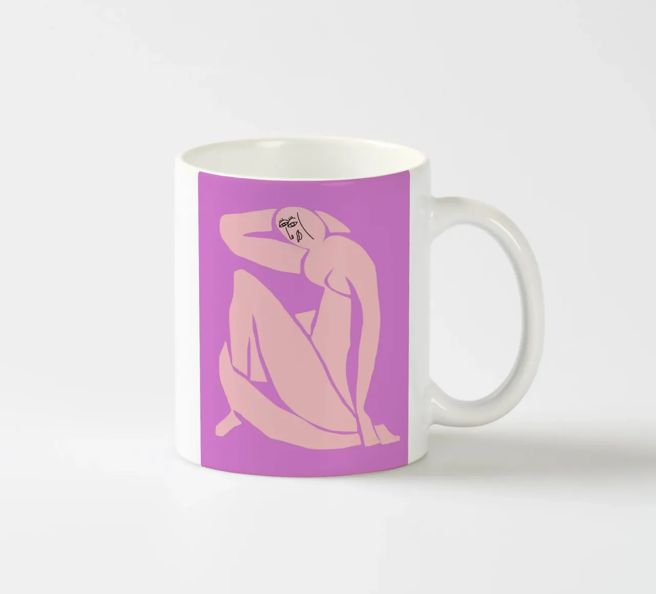 Nudo sfacciato tazza in ceramica da Little Dean