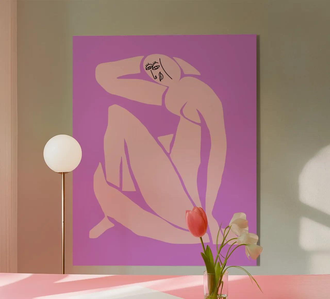 Nudo sfacciato plexiglass da Little Dean