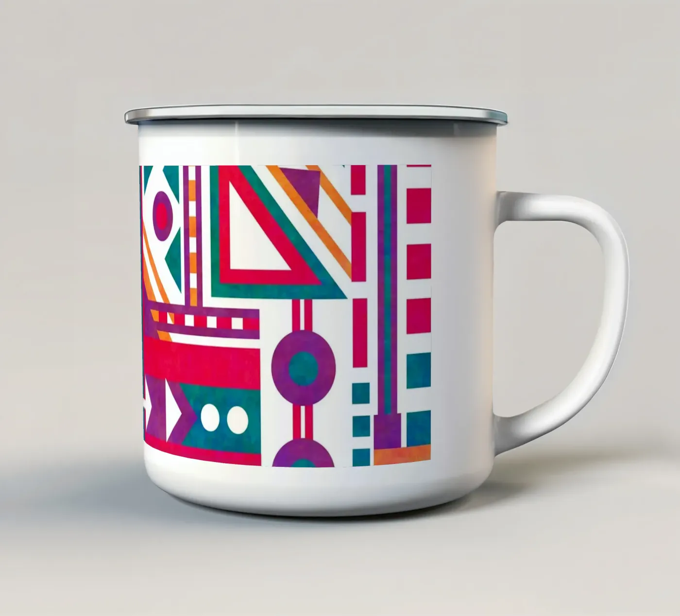 REVERSE enamel mug by shellybremmer