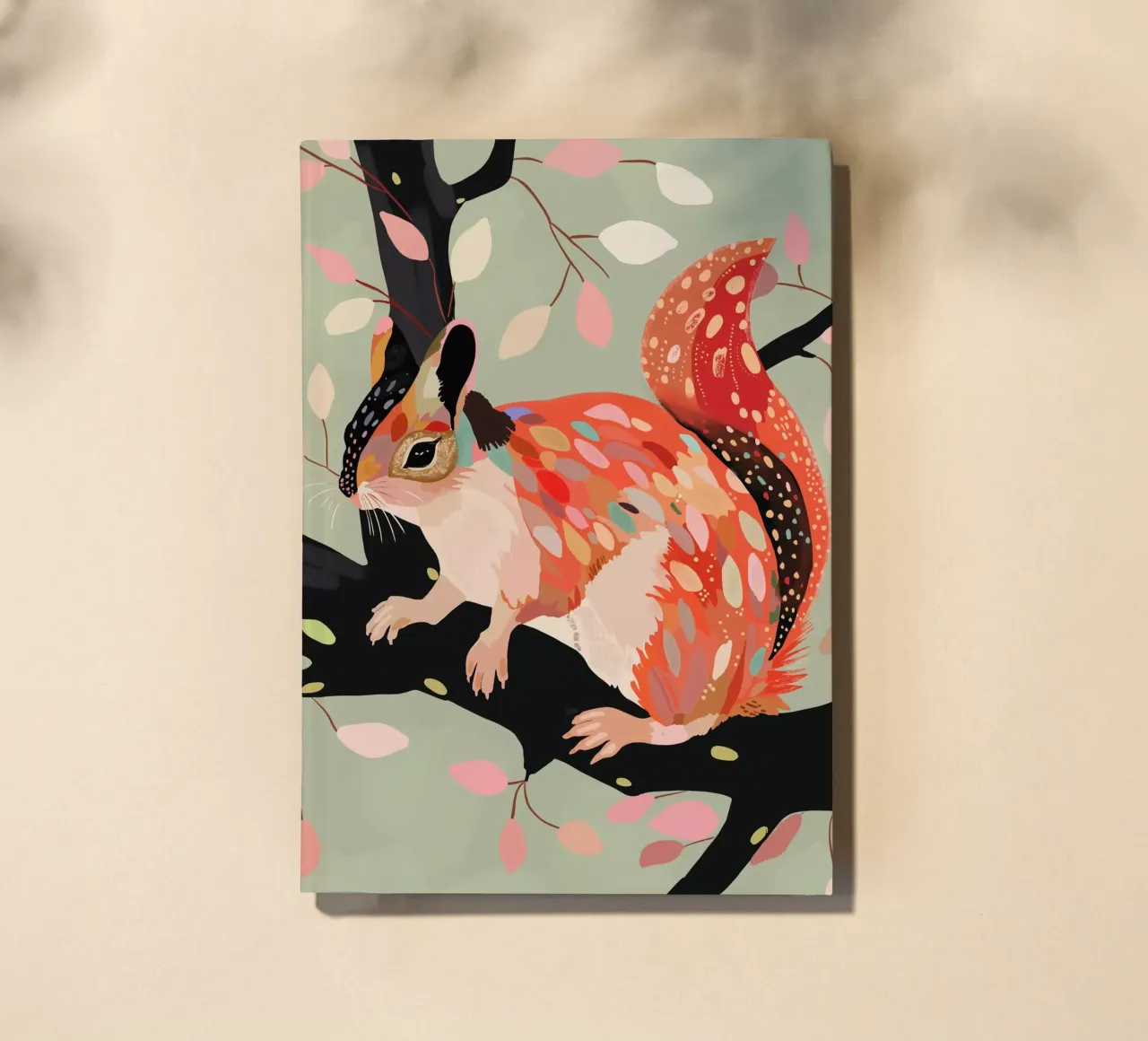 Squirrel In The Tree notebook by ArtsySesta