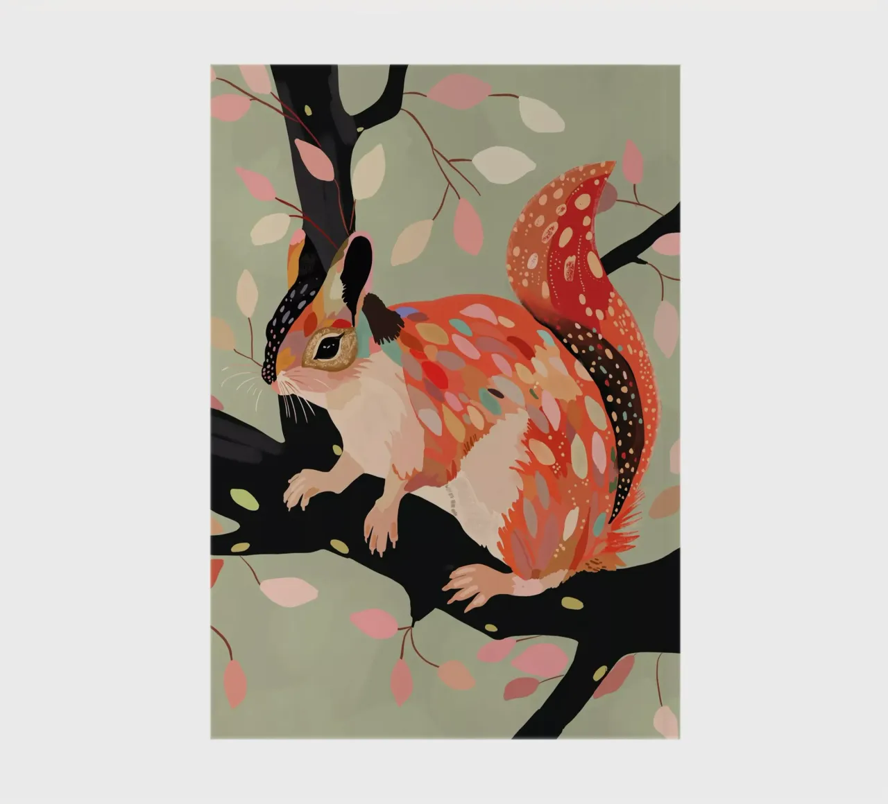 Squirrel In The Tree notebook by ArtsySesta