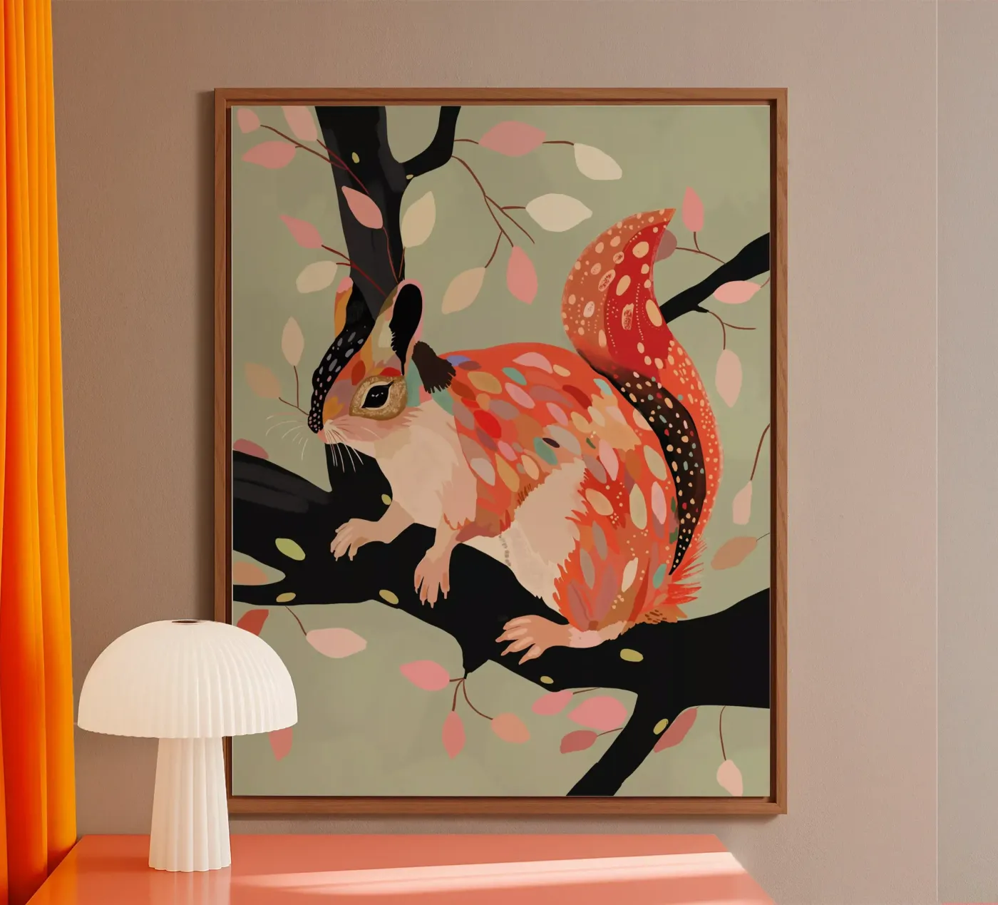 Squirrel In The Tree forex plate by ArtsySesta