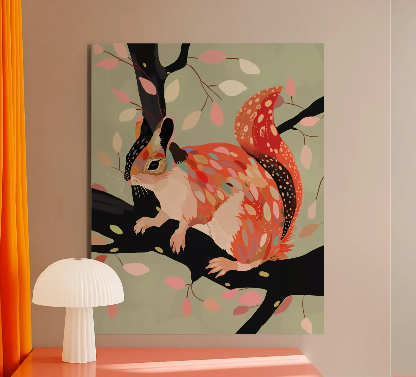 Squirrel In The Tree forex plate by ArtsySesta