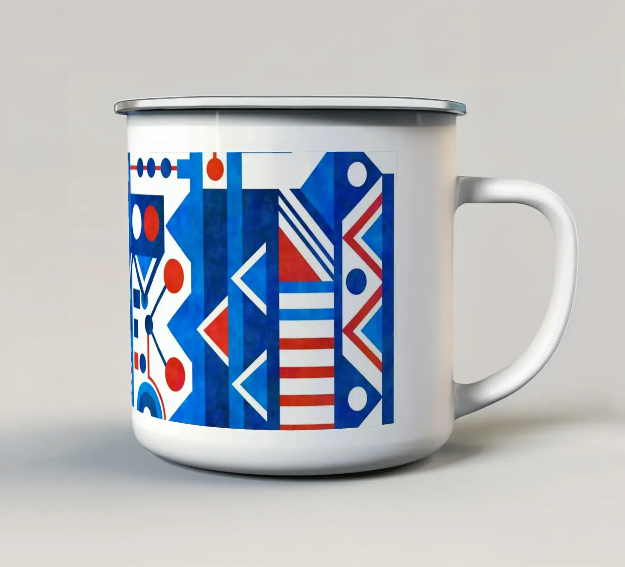 Rebel tazza in smalto da shellybremmer