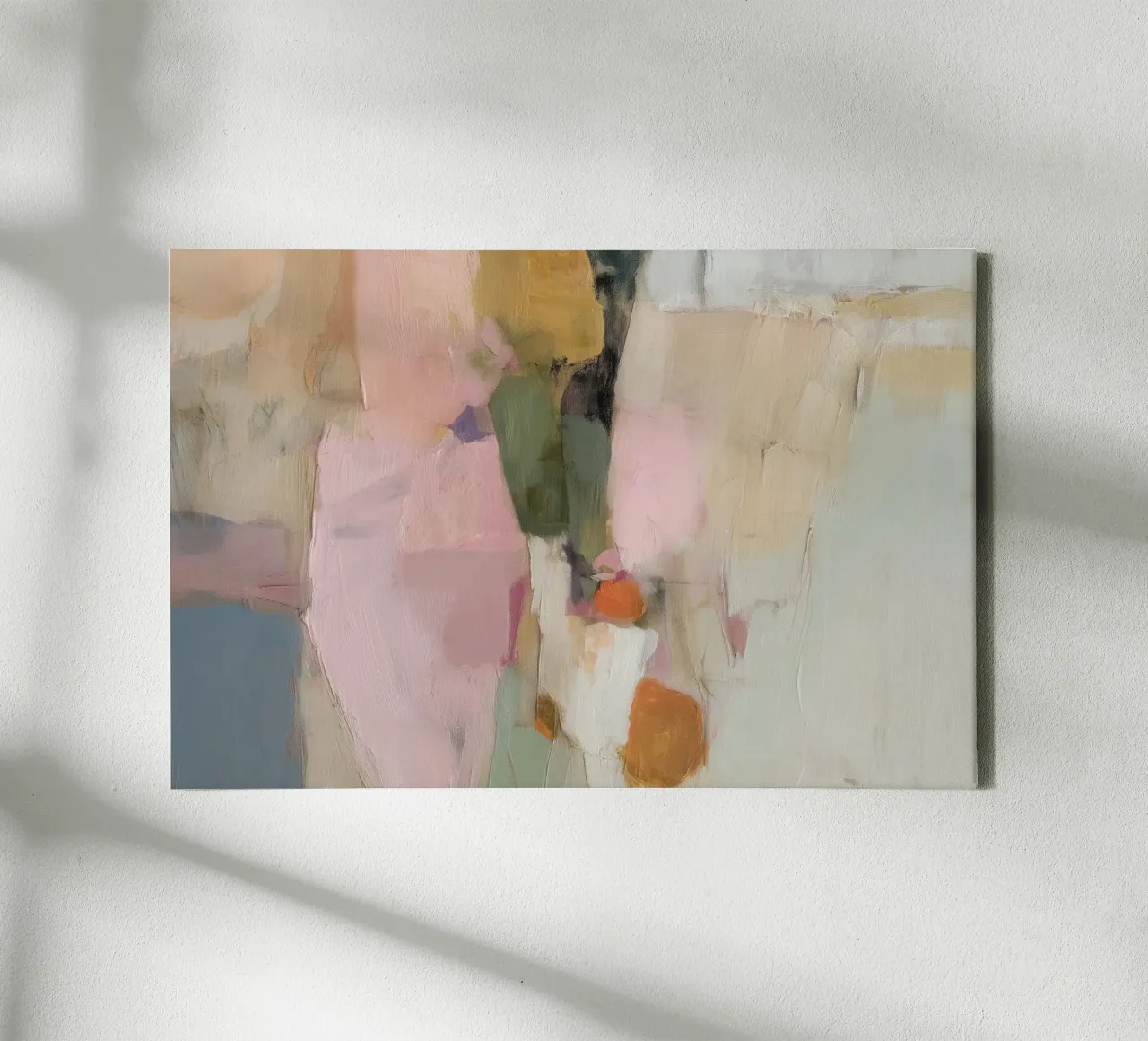 Fine abstract fields canvas by Carinaprint