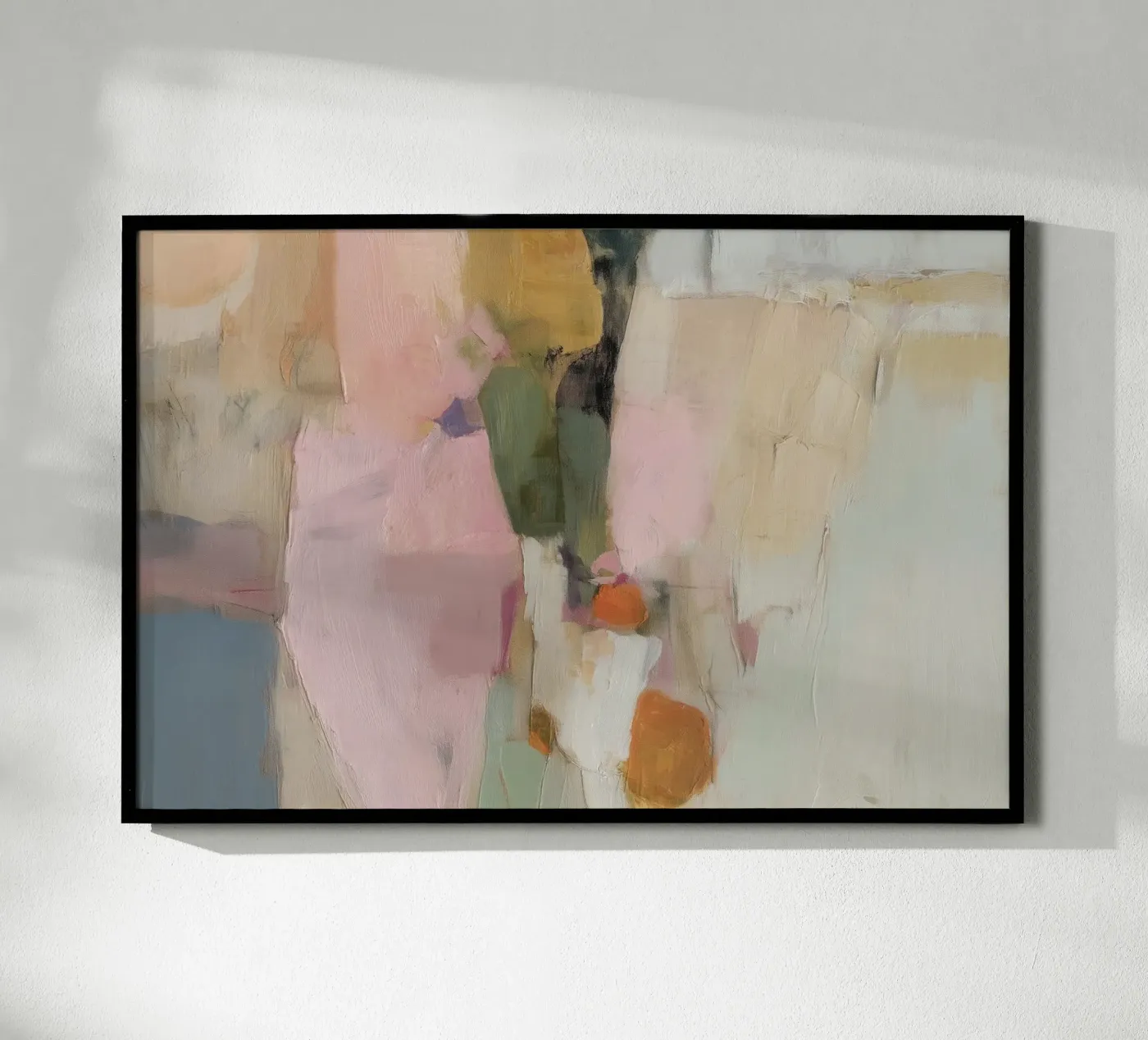 Fine abstract fields poster by Carinaprint