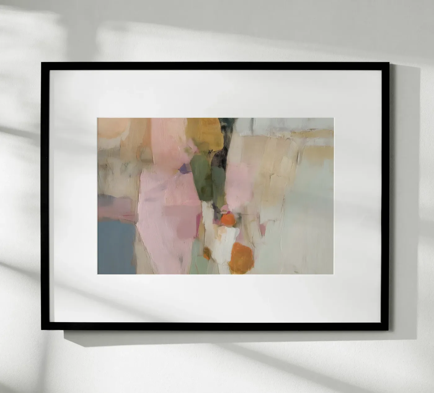 Fine abstract fields poster by Carinaprint