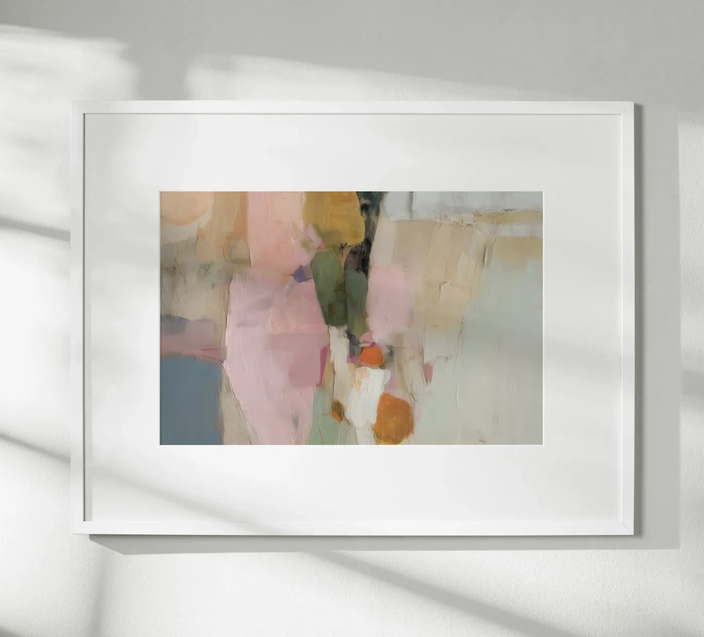 Fine abstract fields poster by Carinaprint