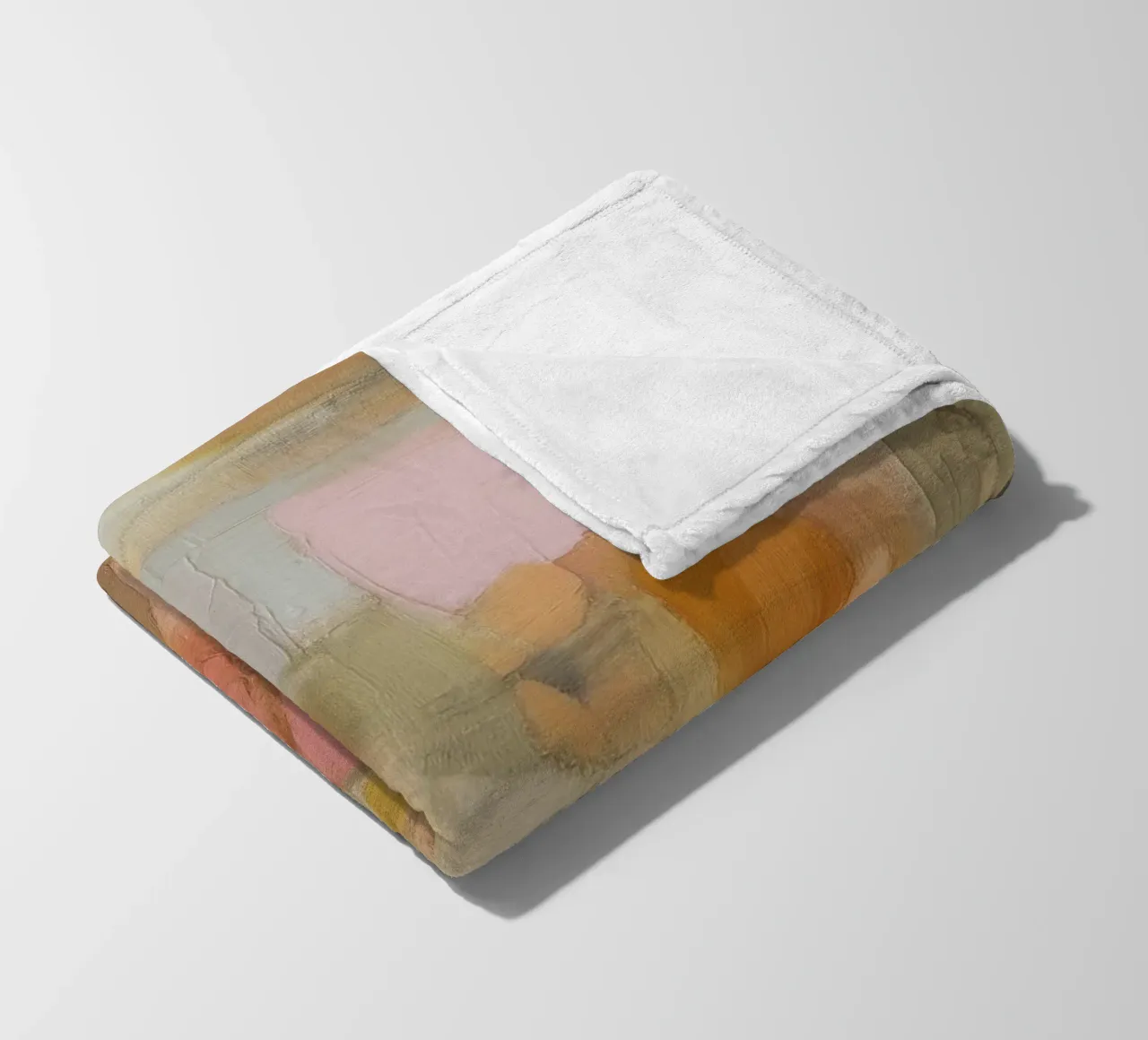 Splendore testuale astratto coperta in pile da Carinaprint
