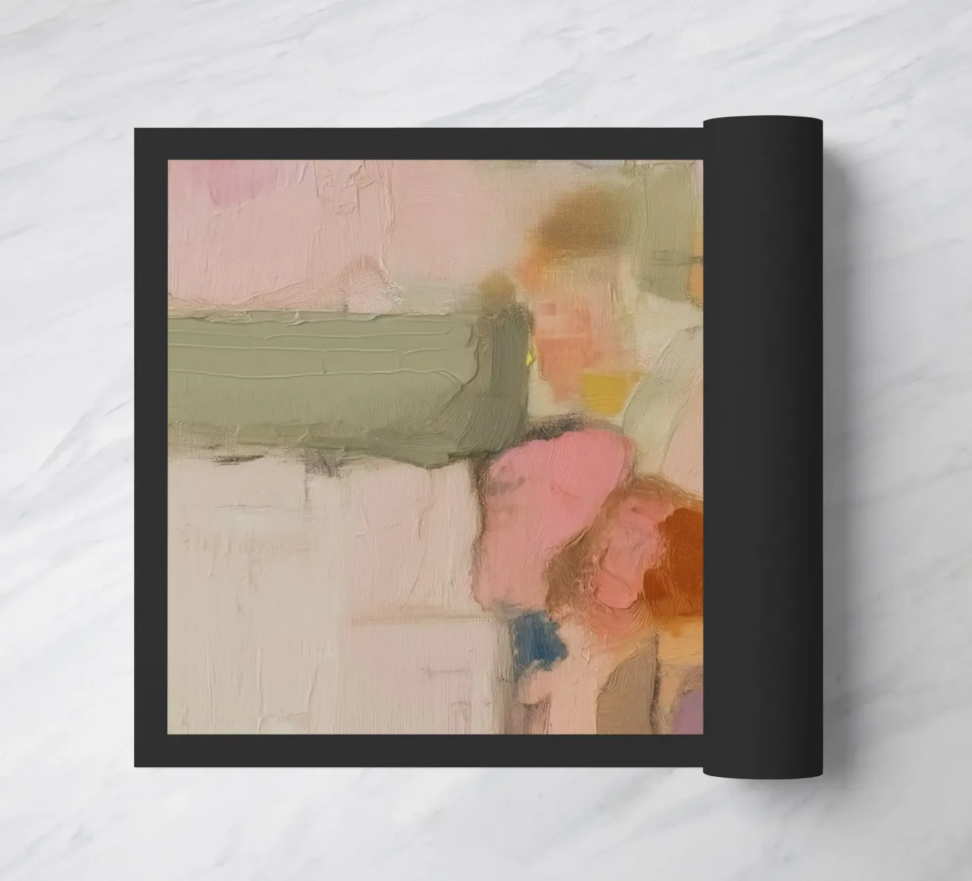 Abstract textural splendour doormat by Carinaprint