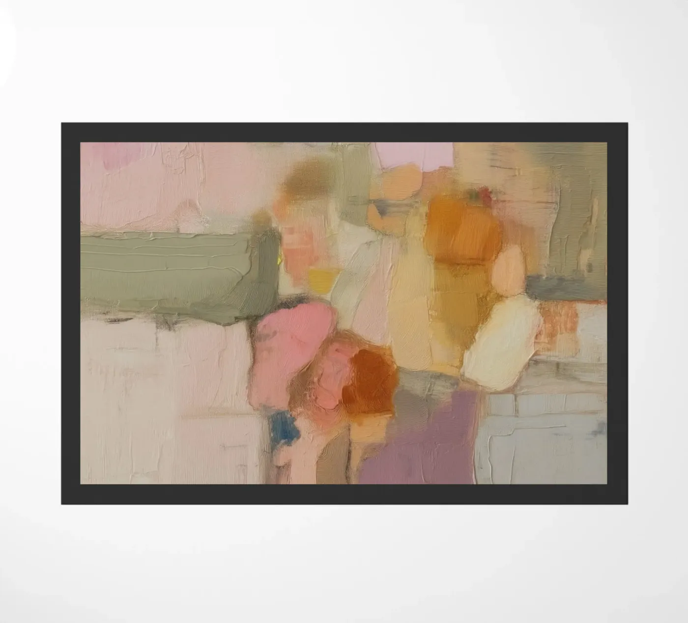 Abstract textural splendour doormat by Carinaprint