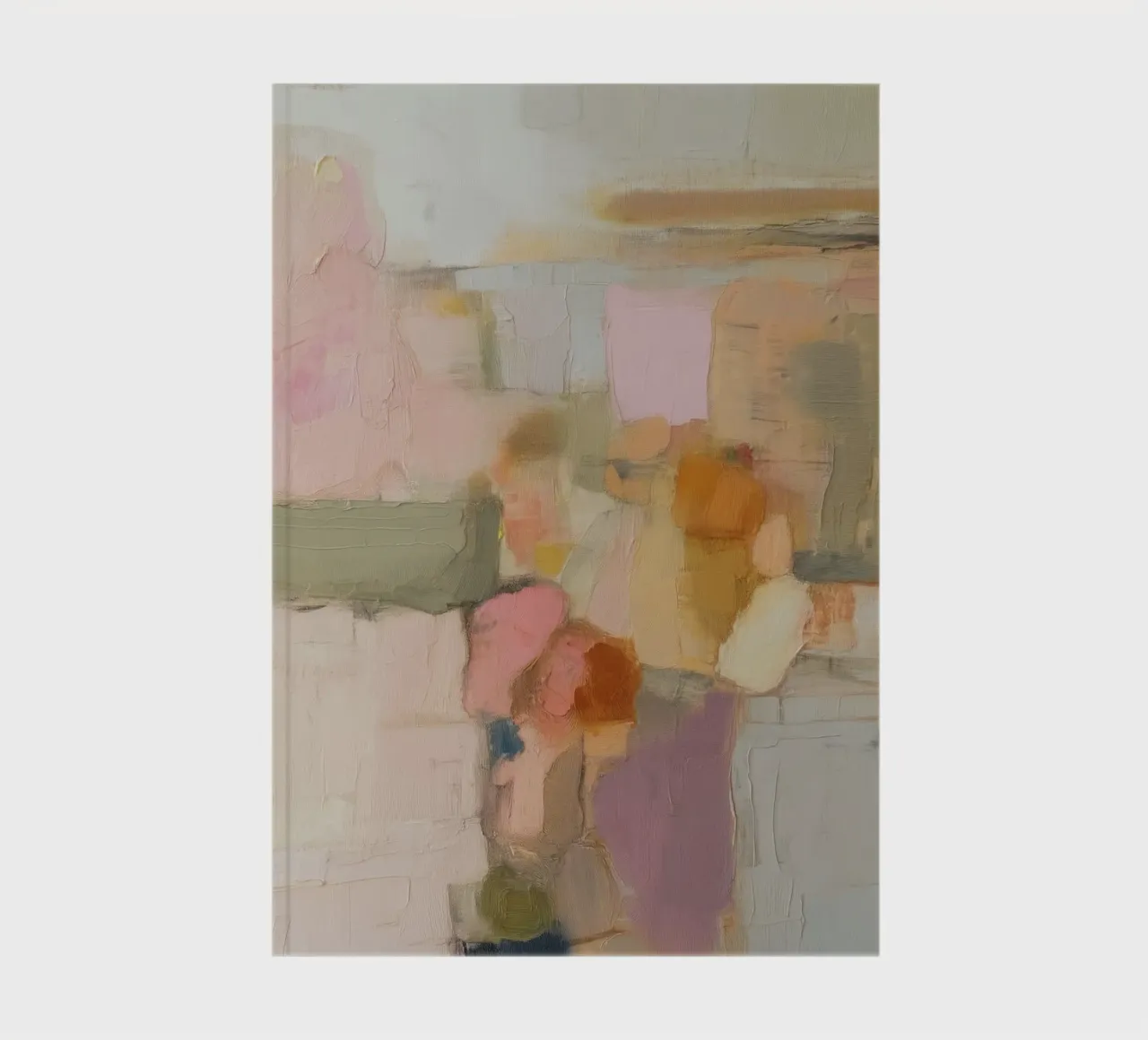 Abstract textural splendour notebook by Carinaprint