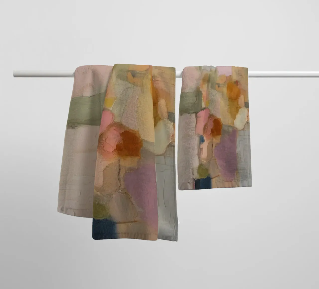 Abstract textural splendour towel by Carinaprint
