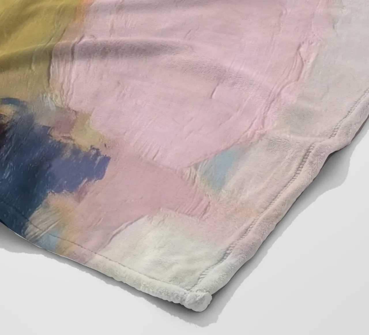 Sfumature di colore delicatamente fluide coperta in pile da Carinaprint