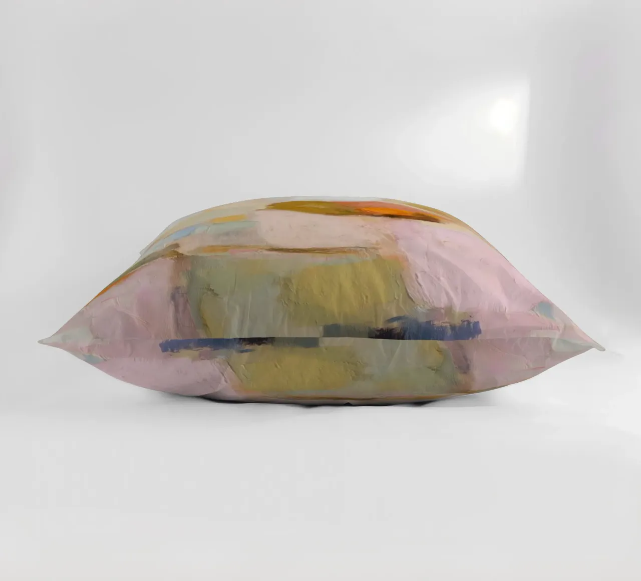 Sfumature di colore delicatamente fluide cuscino da Carinaprint