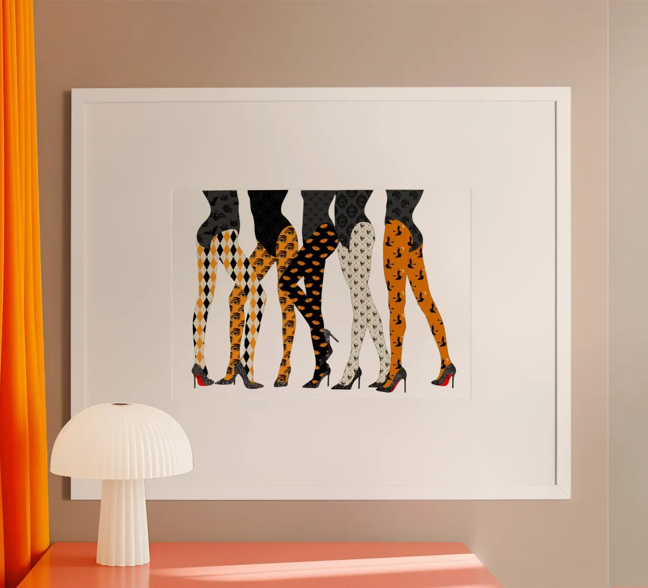 CONGREGA DI STREGHE DI HALLOWEEN poster da ARTOMATIC