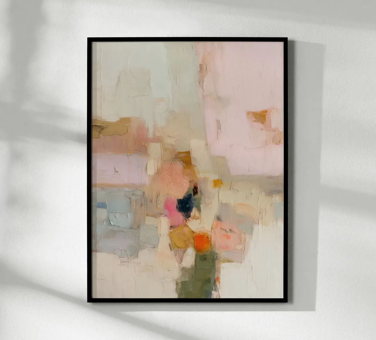 Abstract painterly tones poster by Carinaprint