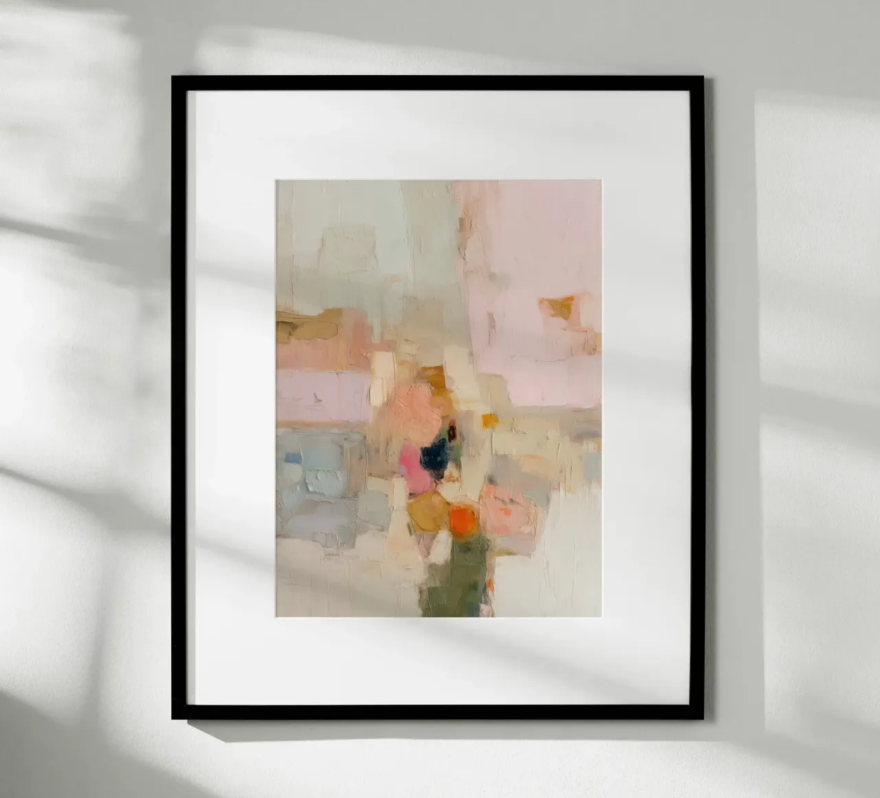 Abstract painterly tones poster by Carinaprint