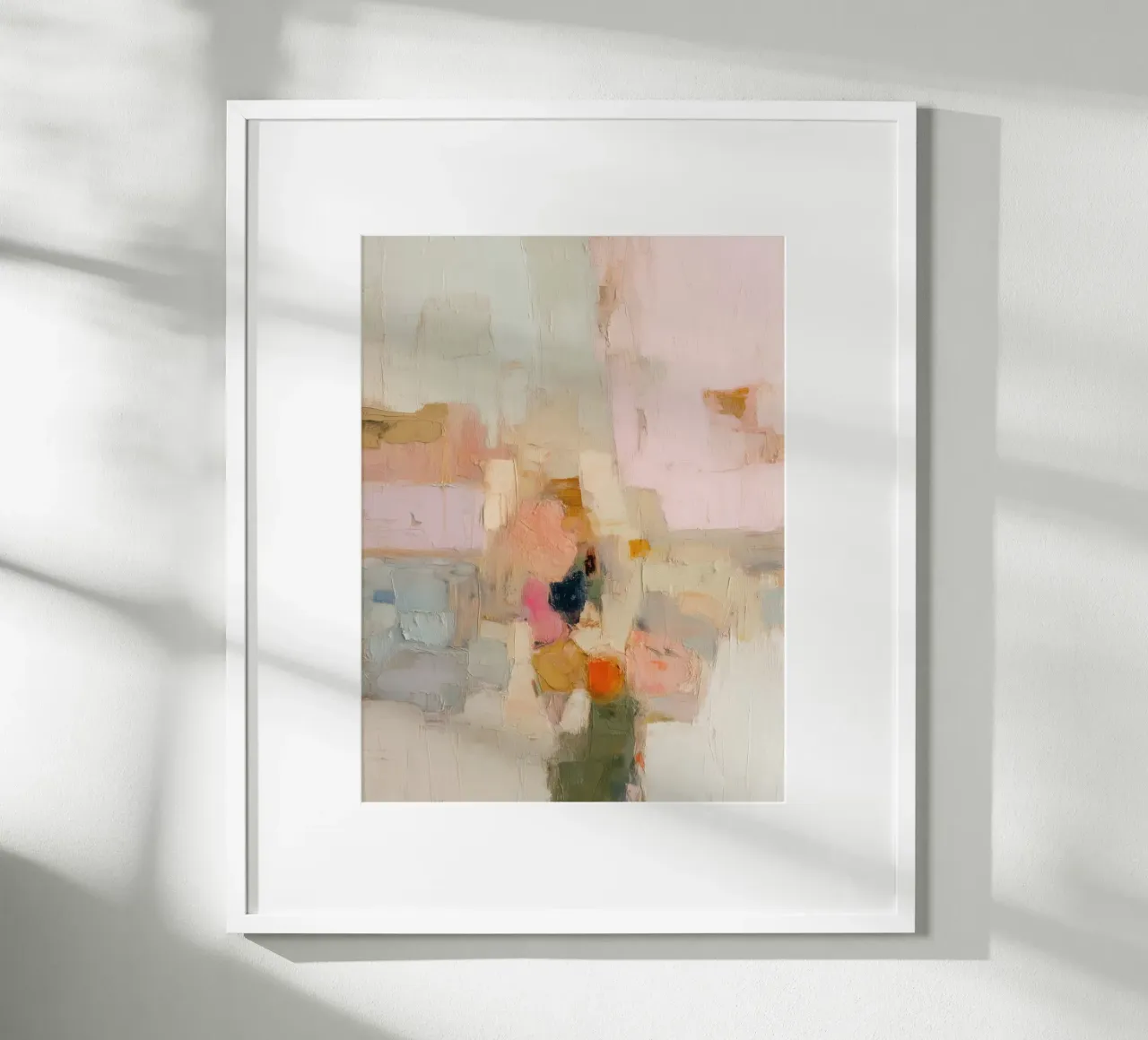 Abstract painterly tones poster by Carinaprint