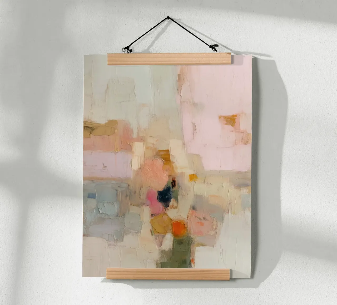 Abstract painterly tones poster by Carinaprint