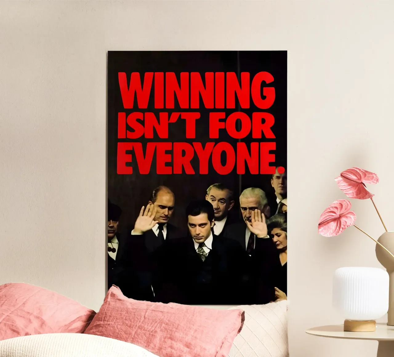 "WINNING FOR isn't EVERYONE." carta hahnemühle da Type & Tape