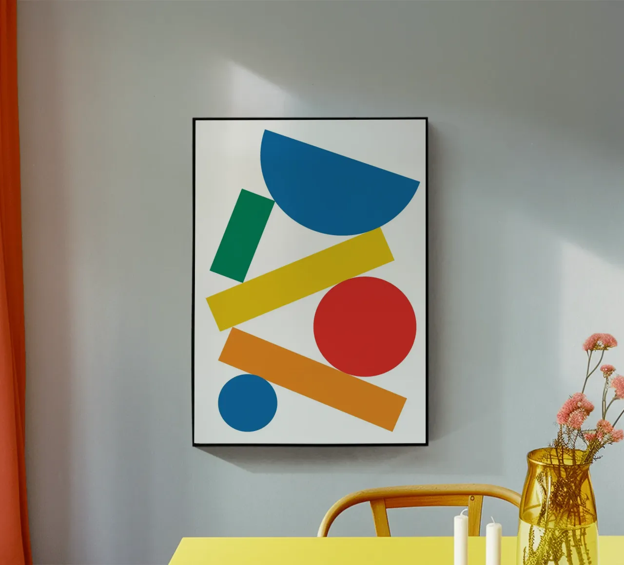 Bauhaus Stack Semi Circle plexiglas de Family Bauhaus Art