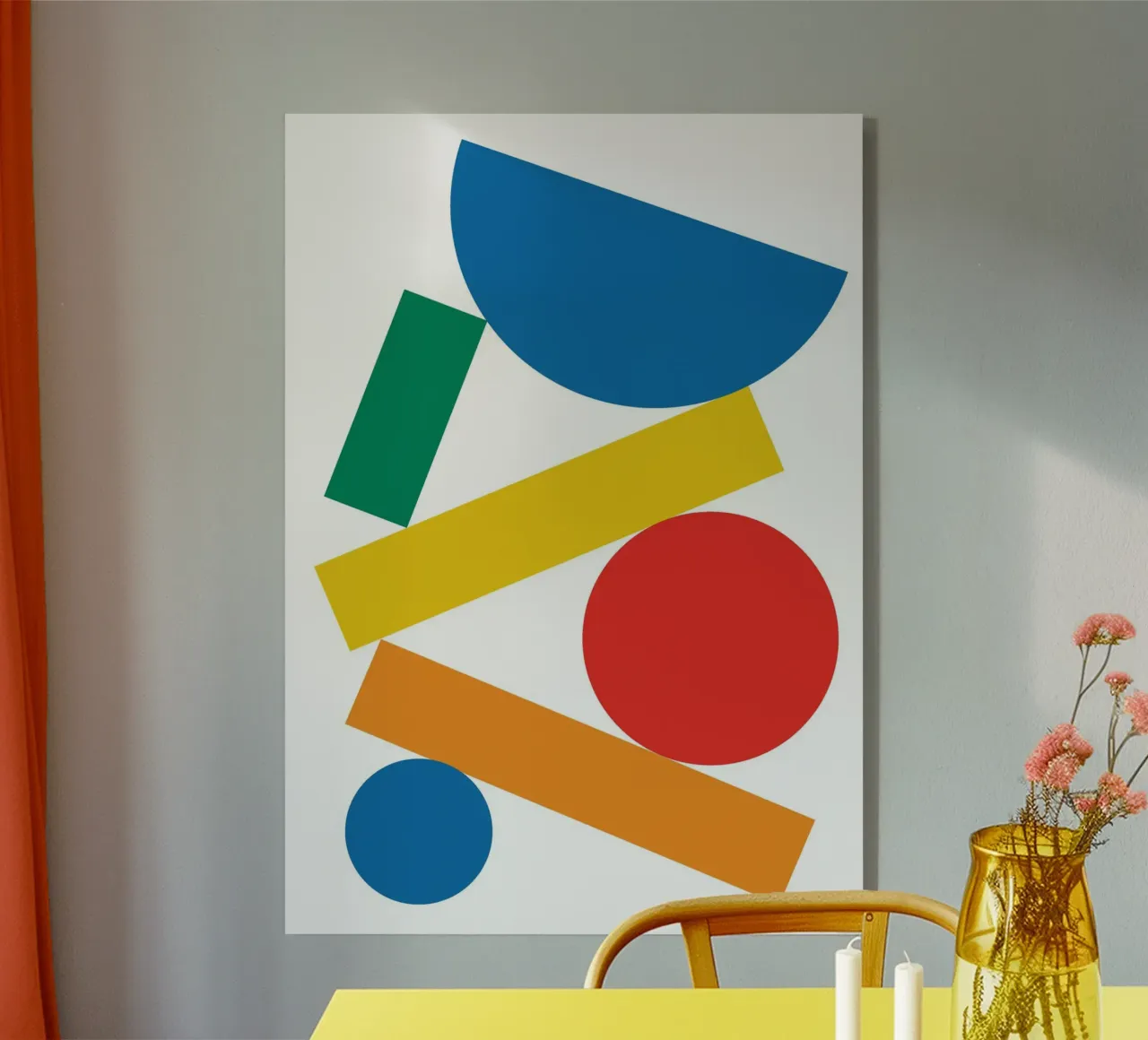 Bauhaus Stack Semi Circle plexiglas de Family Bauhaus Art