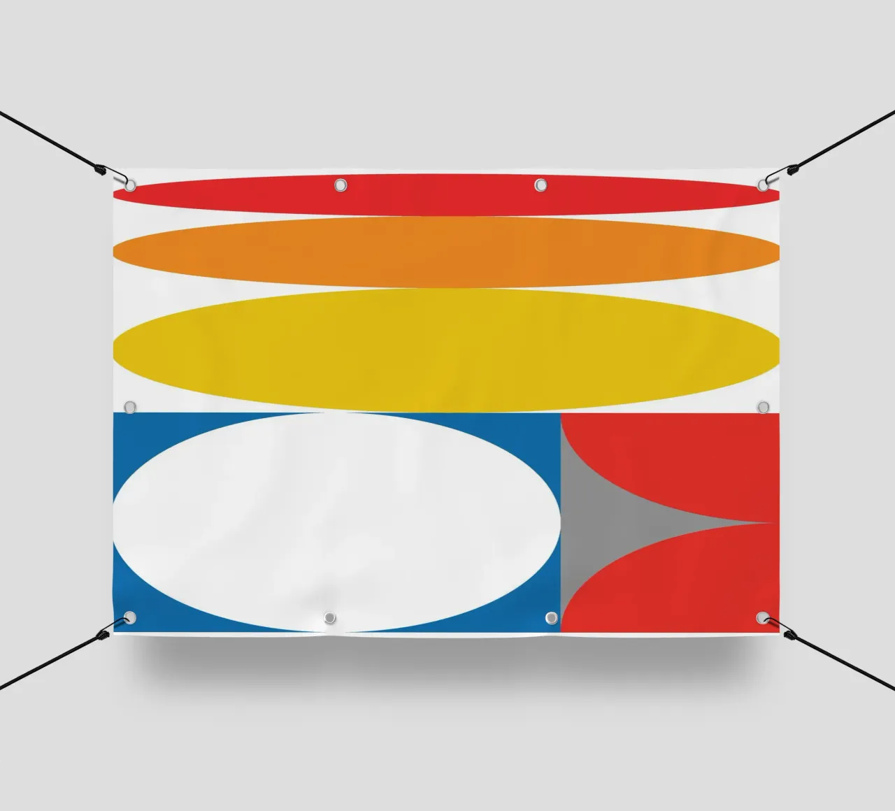 Bauhaus Circle Stretch telo in pvc da Family Bauhaus Art