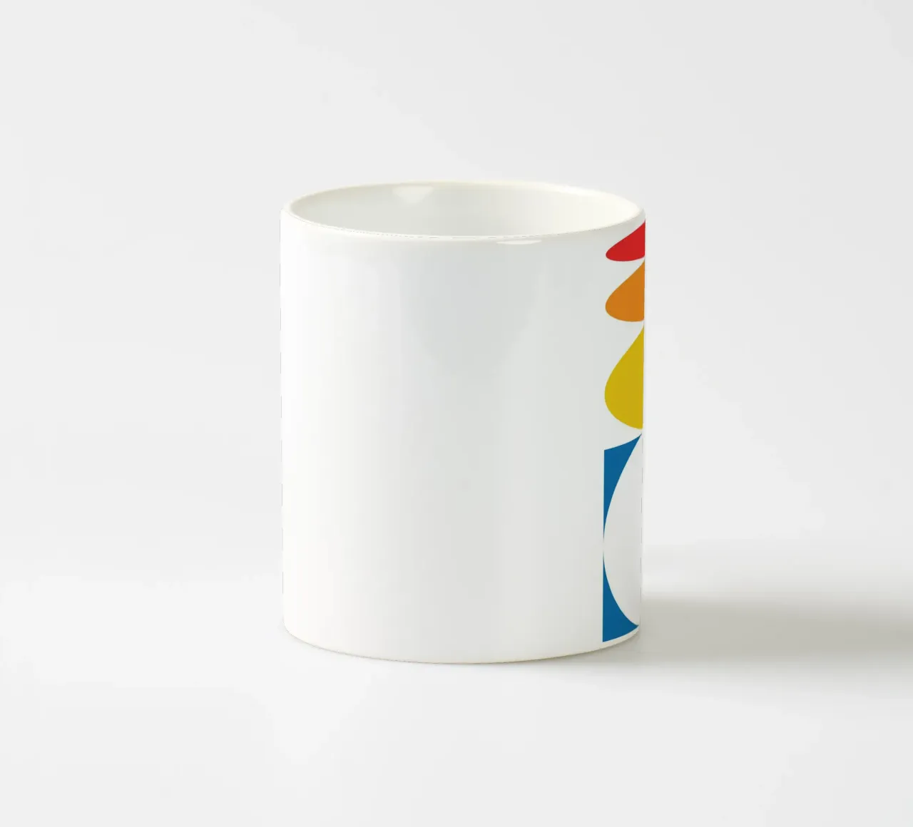 Bauhaus Circle Stretch tazza in ceramica da Family Bauhaus Art