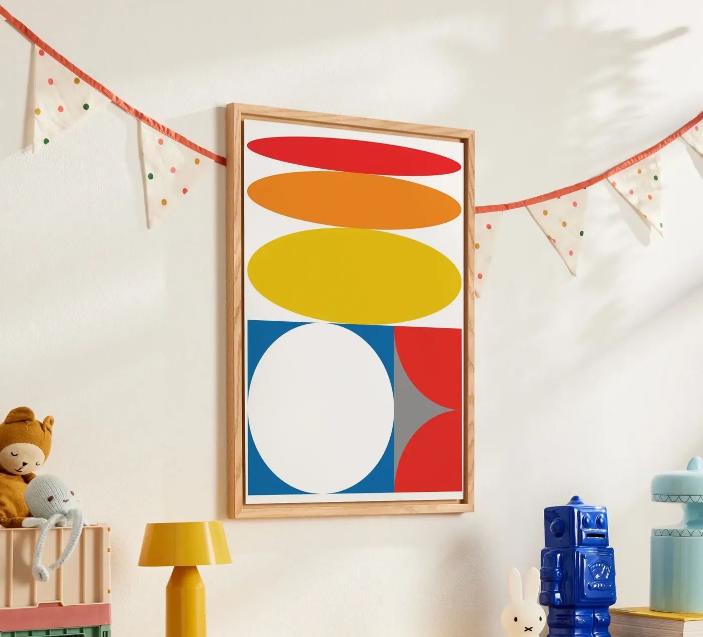Bauhaus Circle Stretch plexiglass da Family Bauhaus Art
