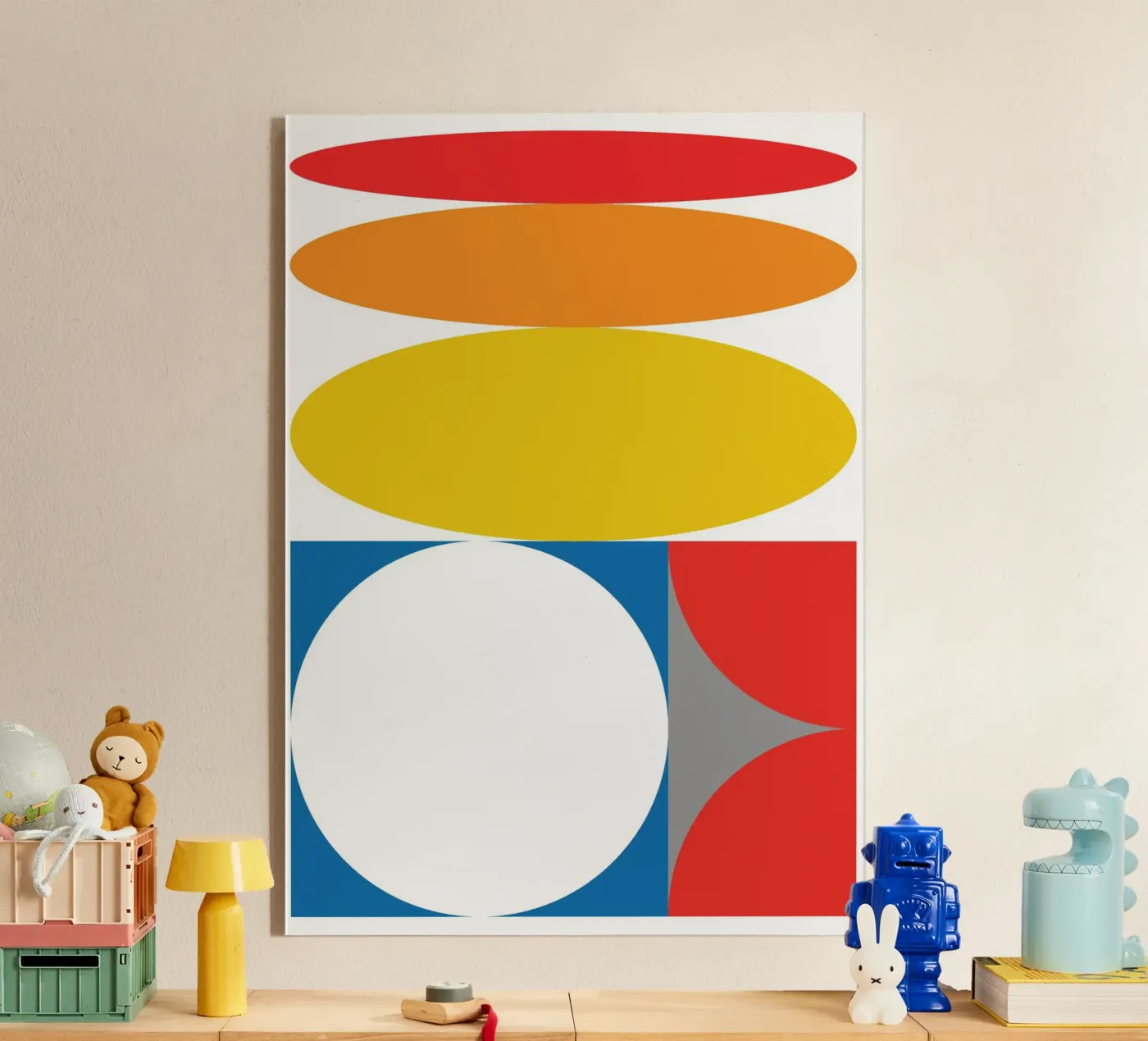 Bauhaus Circle Stretch plexiglass da Family Bauhaus Art