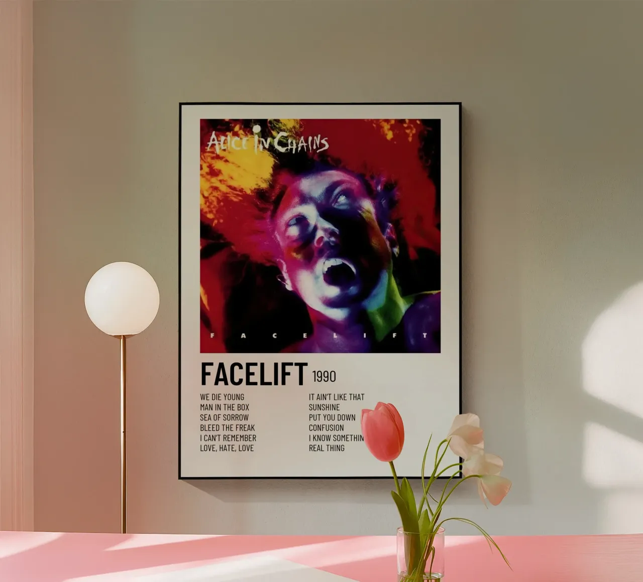 Alice In Chains Facelift plexiglass da Raptor Metafora