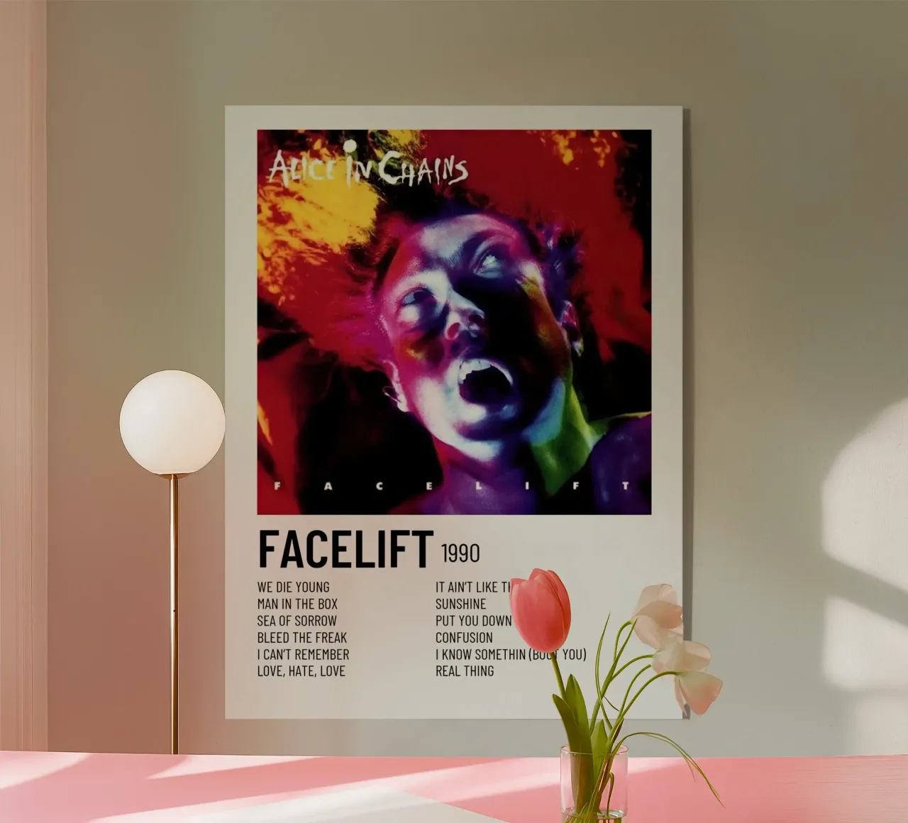 Alice In Chains Facelift plexiglass da Raptor Metafora
