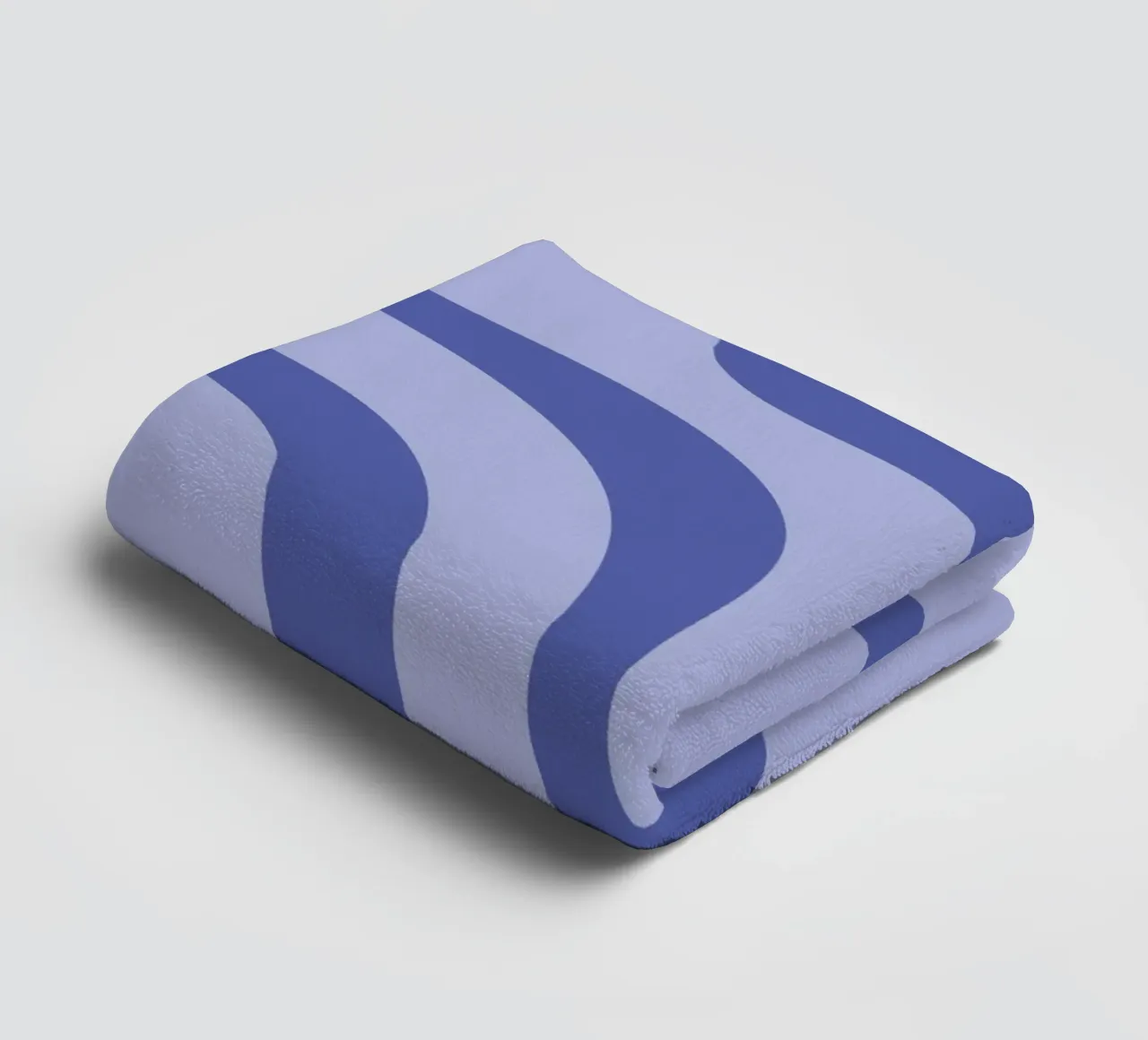 Linea striscia onda oceano asciugamano da bagno da galihstudio
