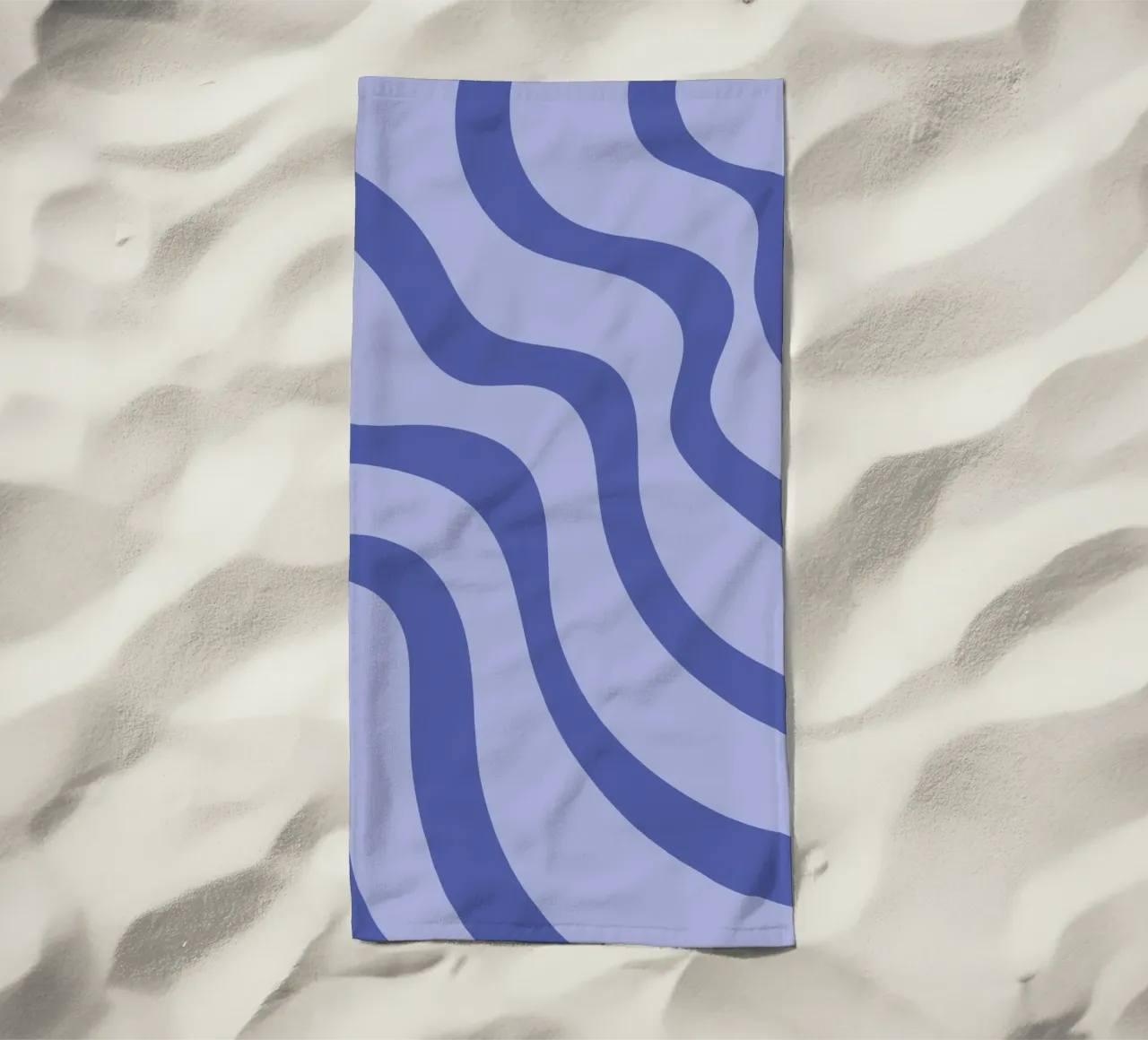 Linea striscia onda oceano telo mare da galihstudio
