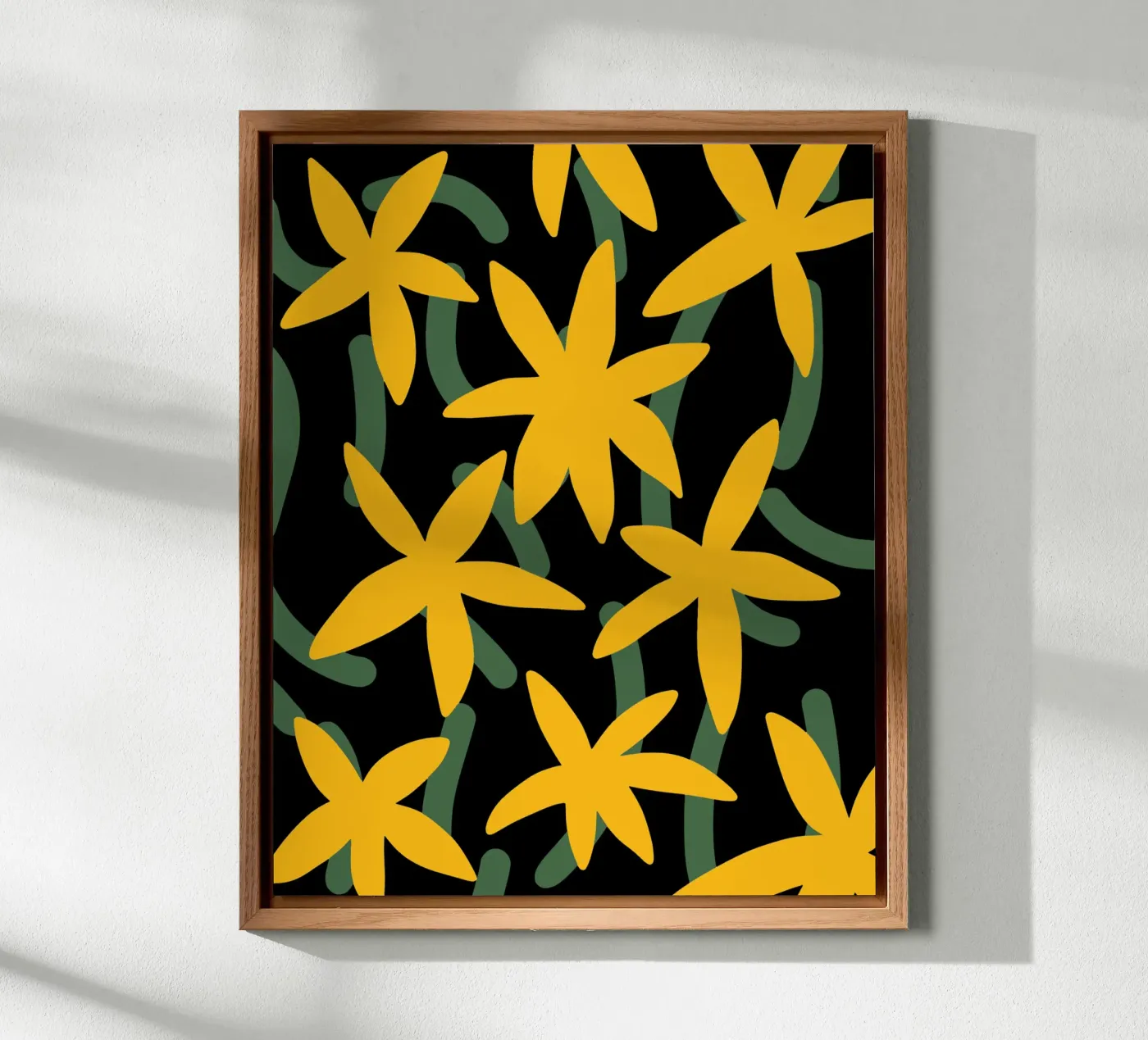 Star flower pattern forex plate by Little Dean
