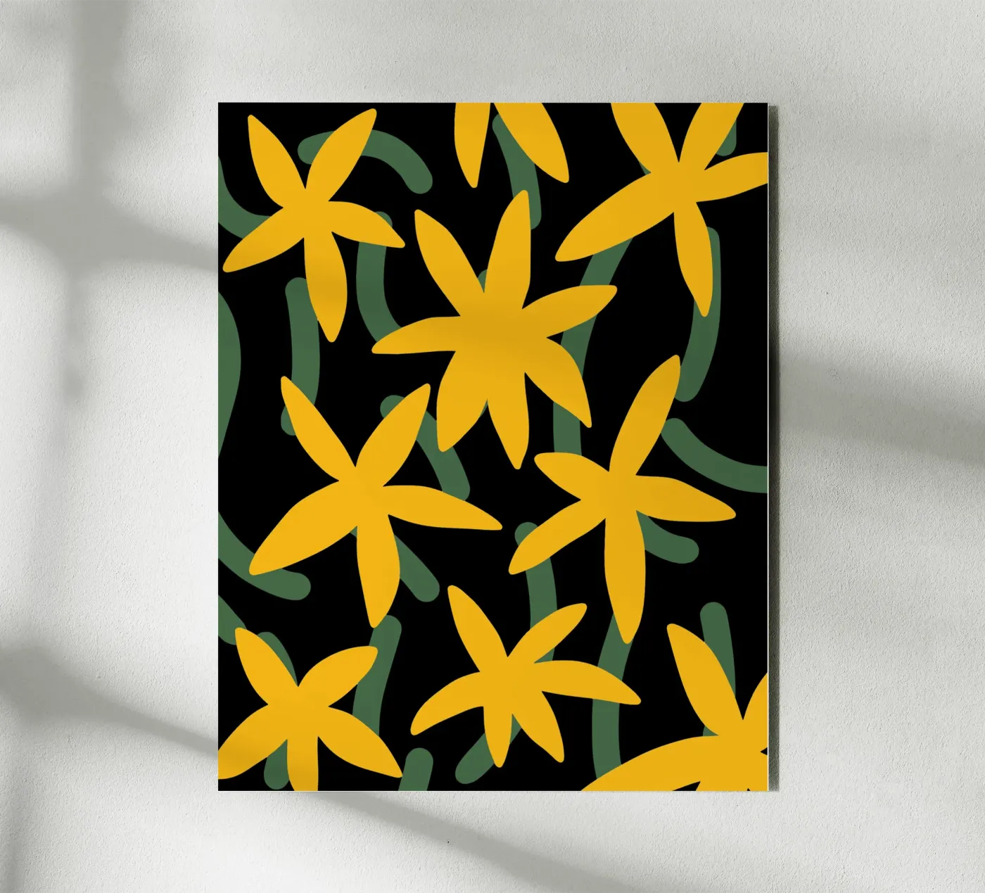 Star flower pattern forex plate by Little Dean