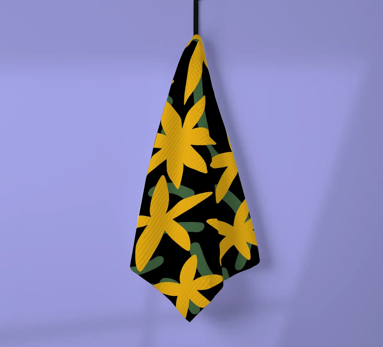 Motif de la fleur d'étoile torchon de Little Dean