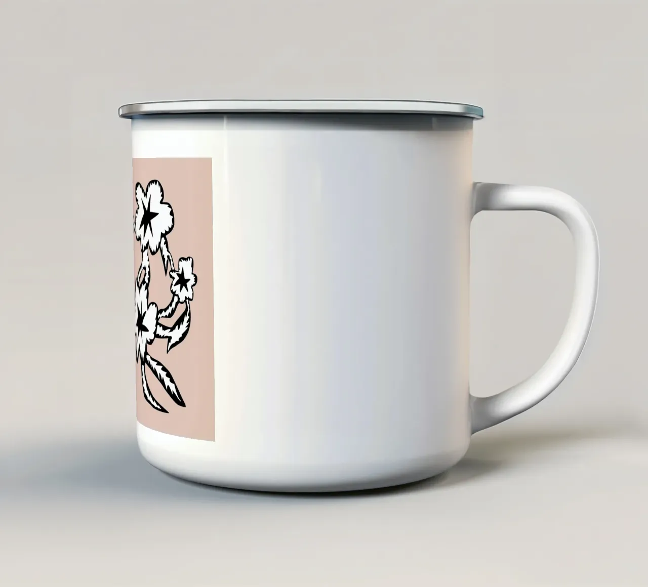 Bloomers Merry go round var 2 tazza in smalto da Little Dean
