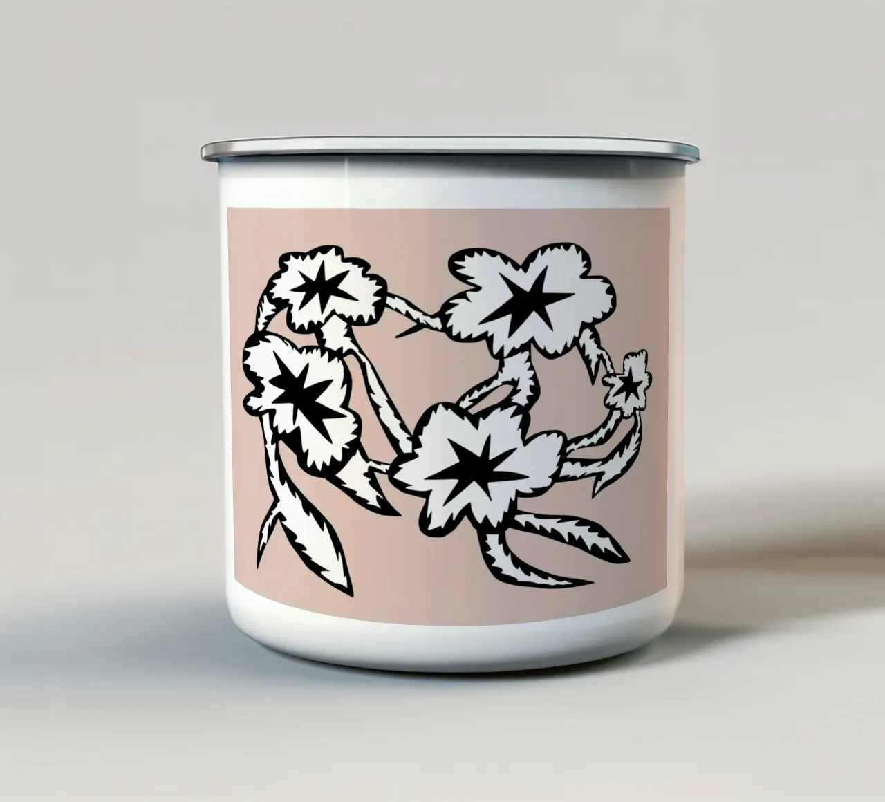 Bloomers Merry go round var 2 tazza in smalto da Little Dean