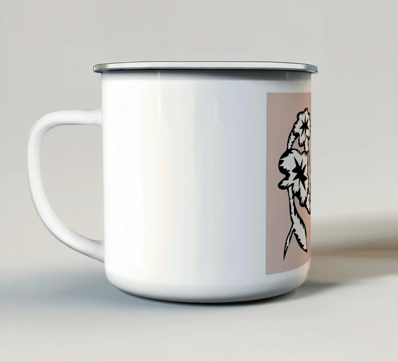 Bloomers Merry go round var 2 tazza in smalto da Little Dean