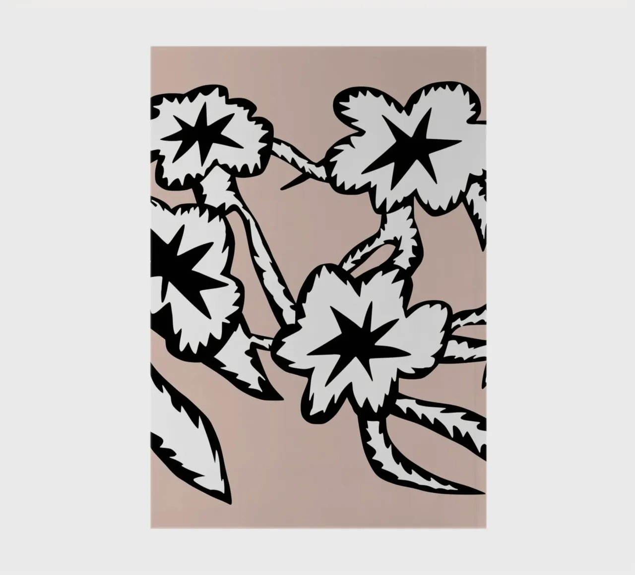 Merry go round bloomers var 2 notebook by Little Dean