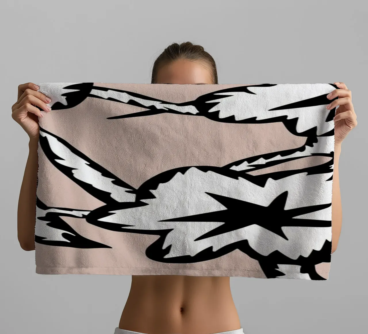 Bloomers Merry go round var 2 asciugamano da bagno da Little Dean