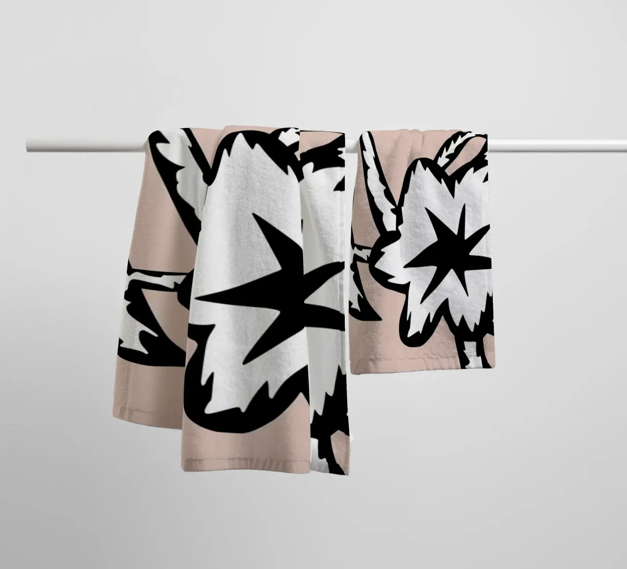 Bloomers Merry go round var 2 asciugamano da bagno da Little Dean