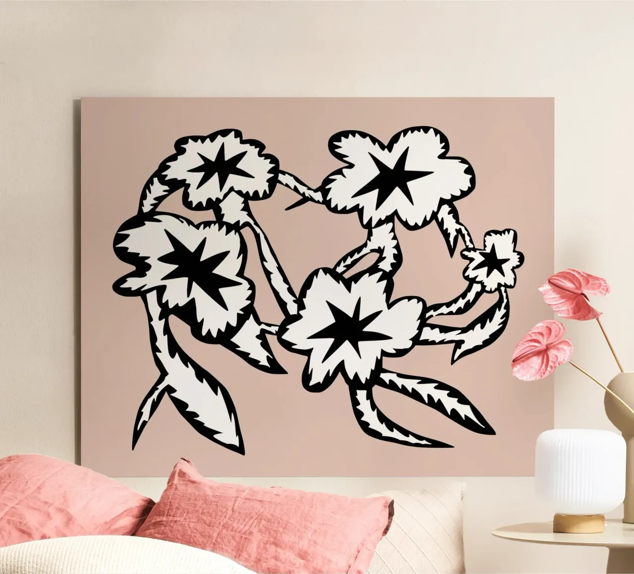 Bloomers Merry go round var 2 alluminio dibond da Little Dean