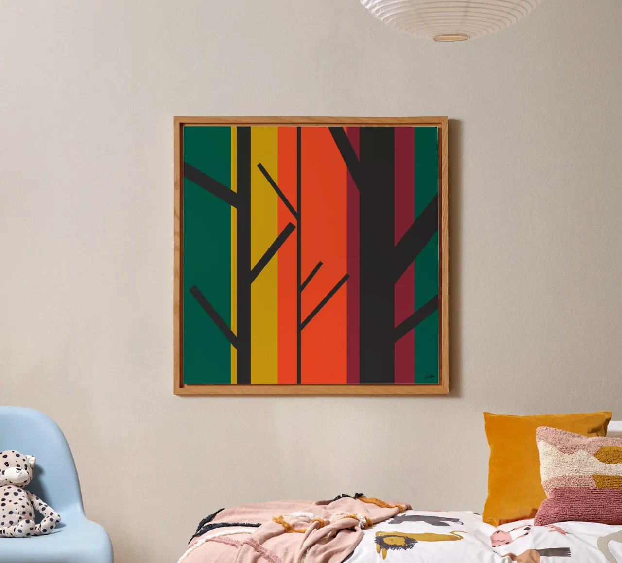 Forêt graphique. pannello forex da cim_art